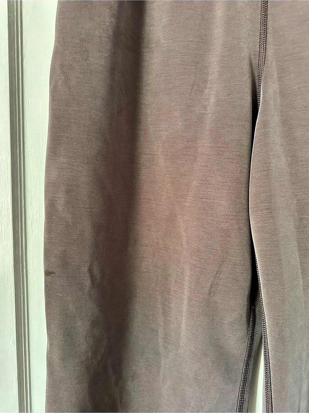 Lululemon Softstreme High-Rise Straight-Leg Pant Brown 12 - Picture 4 of 5